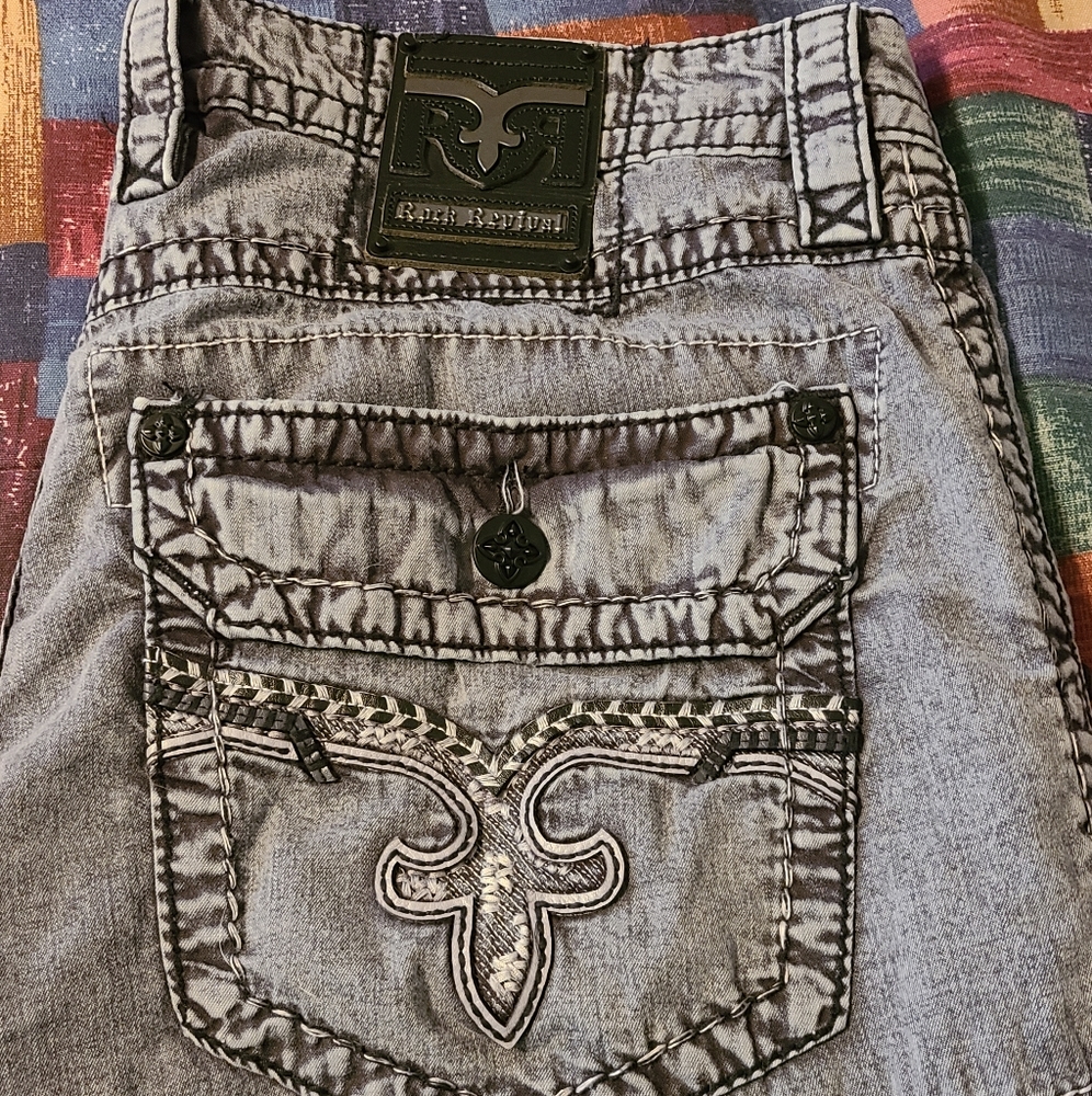 Rock Revival Cargo Shorts